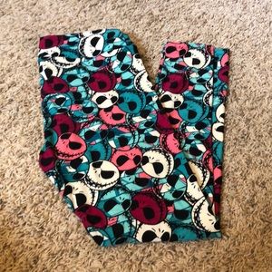 Lularoe NBC Jack skellington leggings
